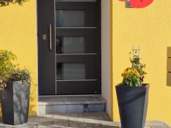 dunkelbraune Kunststoff Haustüre in Brüggen